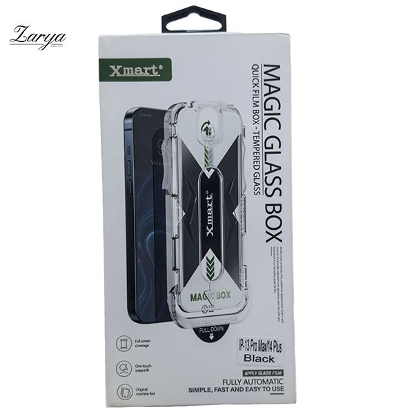 گلس آیفون 13 پرومکس با کیت نصب برند Xmart