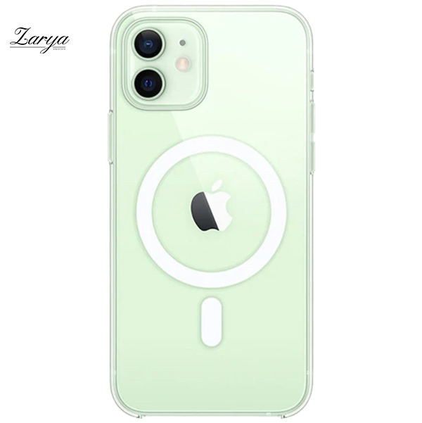 قاب ژله‌ ای آیفون ۱۱ مگ‌ سیف‌ دار شفاف